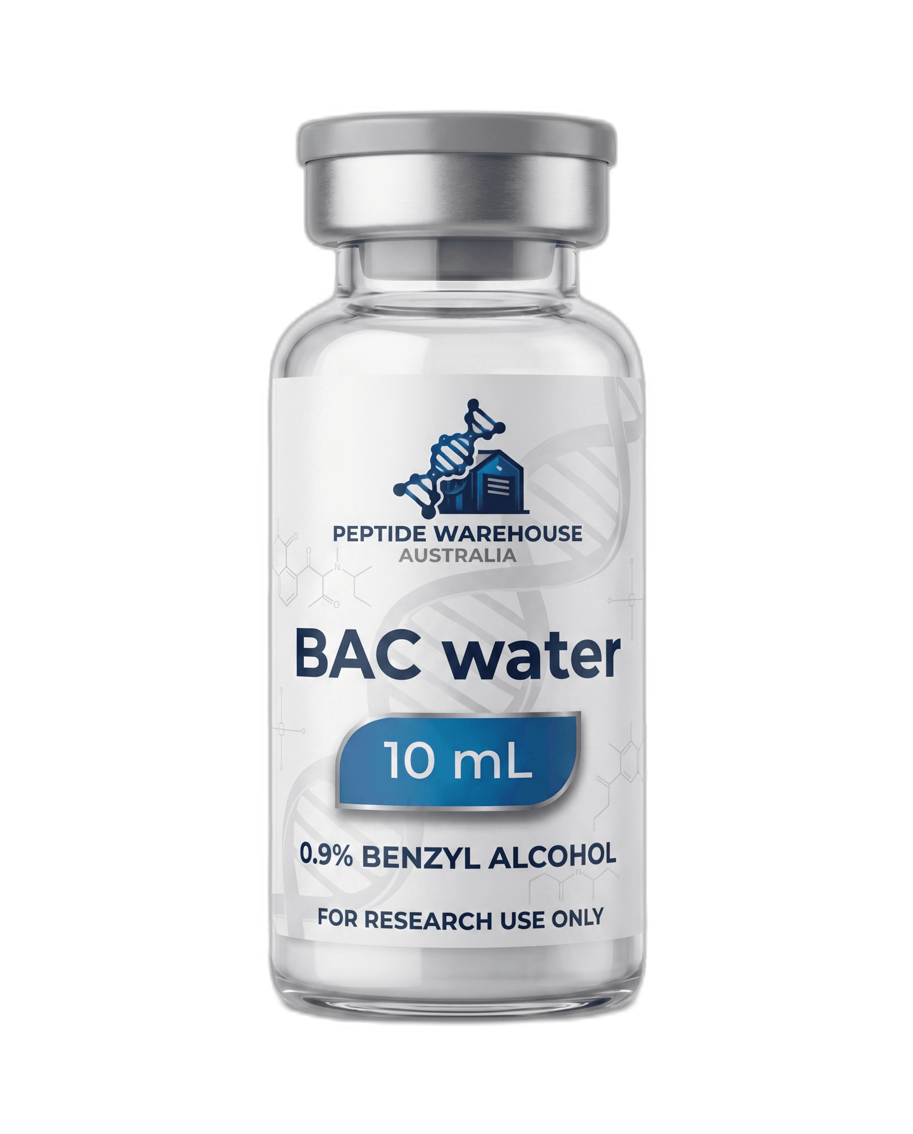 BAC Water 10mL 10mL — Research Peptide Australia